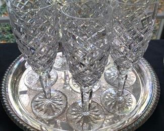 Waterford Crystal Comeragh Flutes  (total of 13 flutes available)