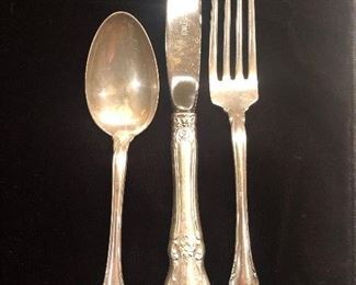 Towle Sterling Child's 3 pcs Dinning Flatware
