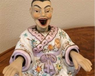 Ardalt Lentil Japanese Bisque Nodder Figurine