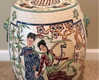 Asian Ceramic Stool