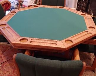 Lovely oak game table