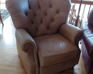 Newly added leather recliner