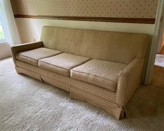 33. Oriignal Paul McCobb Sofa that has been recovered. No Tag $200
