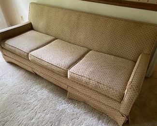 33. Oriignal Paul McCobb Sofa that has been recovered. No Tag $200