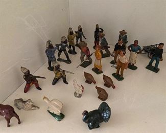55. BRITAINS COWBOYS, Indiana farmers and more.  $95
