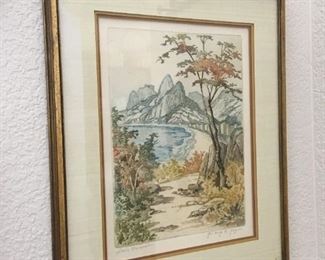 C. Geyer "Island Painting", signed