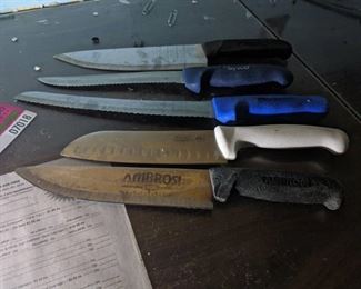 (5) Assorted Knives