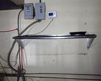 Stainless Steel Shelving, Buyer Responsible For Removal