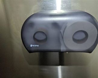 (2) San Jamar Bathroom Tissue Dispensers, Buyer Responsible For Removal