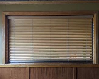 (2) Wooden Blinds