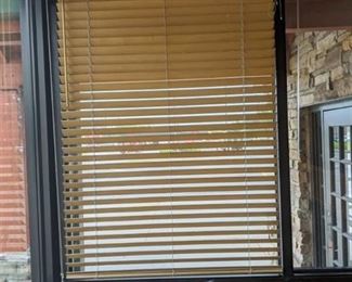(2) Wooden Blinds, Missing Wands, First Come First Served