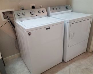 washer and dryer, Maytag