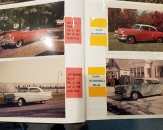classic car scrapbooks