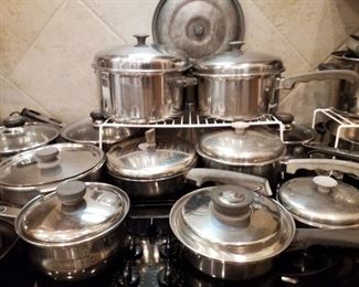 pots, pans, cookware