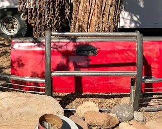 Ford front bumper and tail gate