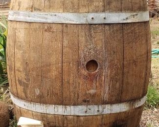 Half Whiskey Barrel