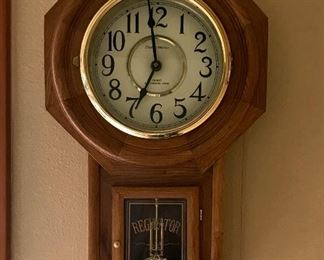 Hanging wall clock