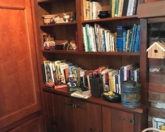 Lots of books and interesting objects