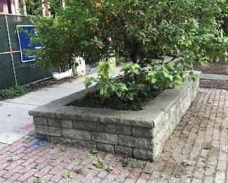 $190 -- Stone wall with ledge