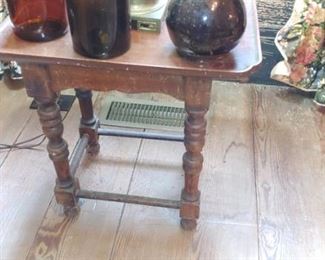 Early handmade Pine small table