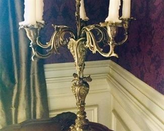 One of (4) we are selling two sets of (2) candelabra 