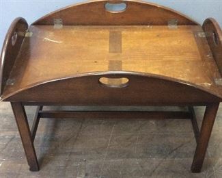 VTG. HINGED BUTLER’S TRAY TABLE