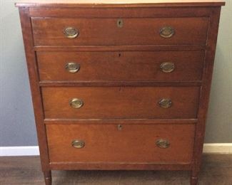 ANTIQUE HIGHBOY CHEST OF DRAWERS