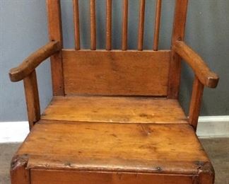 1800’S LOW CHAIR
