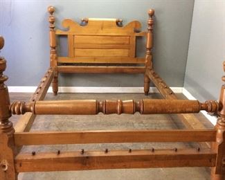 ANTIQUE ROPE BED