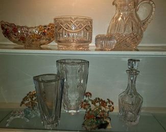 crystal, leaded crystal, many Waterford pieces 