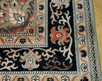 area rug, 100% wool rug,  Couristan area rug,  7'1" x 11'3" 
