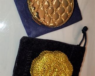  Vintage, Estee Lauder compacts,  like new still with powder. 