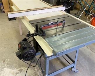 Table saw, Delta cast iron motor