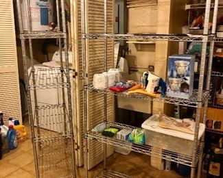 Metal shelving 1 left