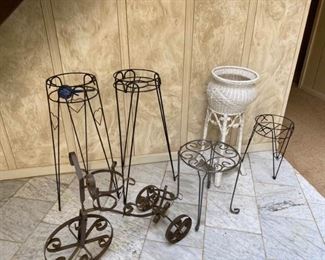 Assortment of Plant Stands