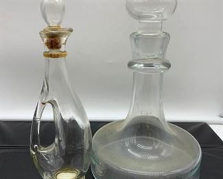Clear Glass Decanter