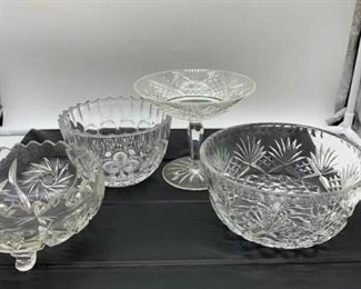 Crystal Bowl Assortment