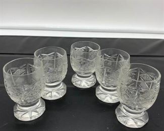 Crystal Shot Glasses