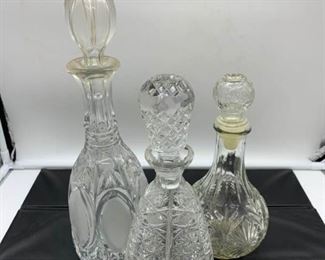 Crystal Whiskey Decanter