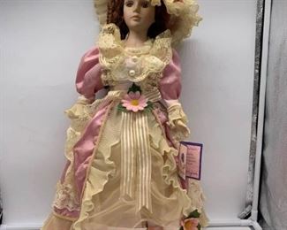 Goldenvale Porcelain Doll with CofA