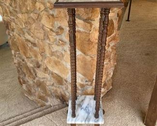 Marble Plant Stand