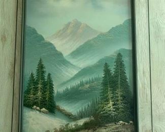 Original oil painting by Anderson