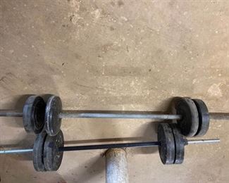 Two Barbells with Weilder weights