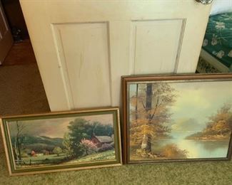 Two Oil paintings