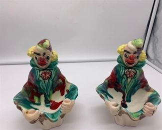 Two Vintage Clowns