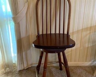 Wooden Barstool