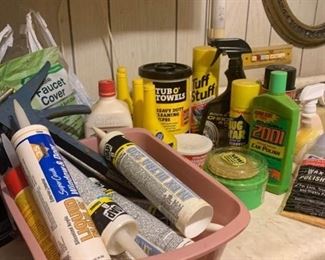 Car Cleaning and Caulking Assortment
