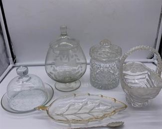 Crystal Dish Assortment