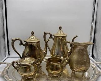 Silver Plated Tea Set