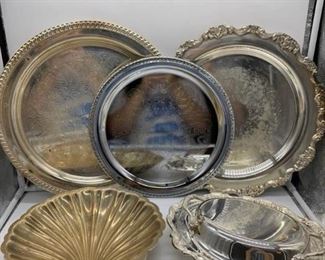 Silver Plated Trays